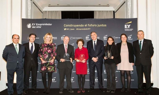 noticia_enero Galardón Trayectoria Familiar Premios EY 2018