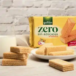 Galletas Gullón Zero Sin Azúcares Barquillos vainilla 180g