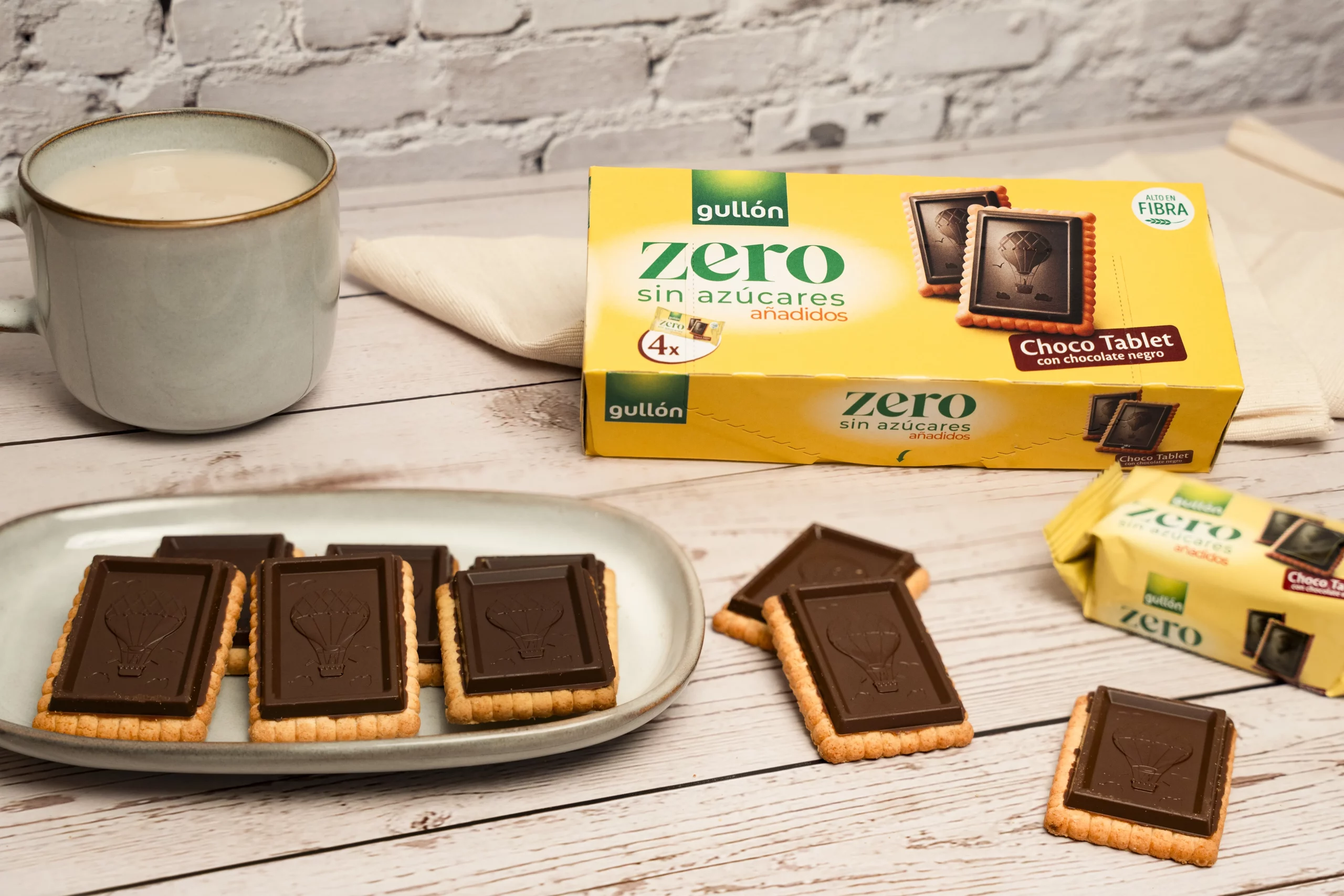 Galletas Gullon Zero Sin Azucares ChocoTablet