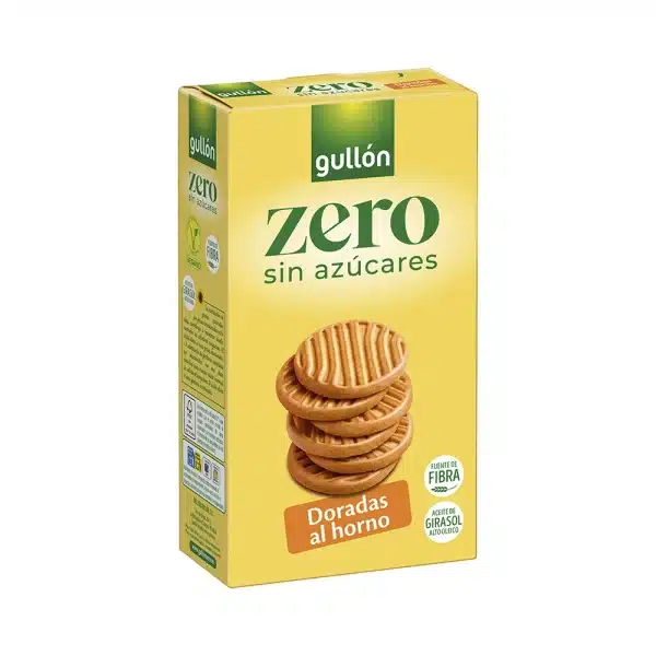 Galletas Gullón Zero Sin Azúcares Dorada al Horno