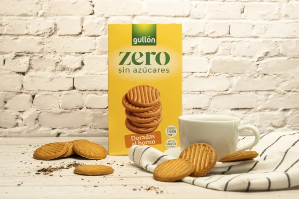Galletas Gullón Zero Sin Azúcares Doradas al Horno