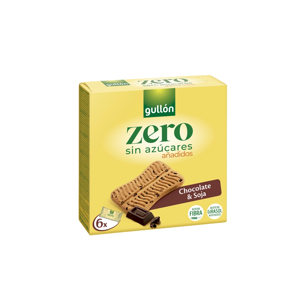 Galletas Gullón Zero Sin Azúcares Snack Choco Soja Galletas Gullon Zero Sin Azucares Snack chocolate soja