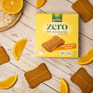 Galletas Gullon Zero Sin Azucares Snack Naranja