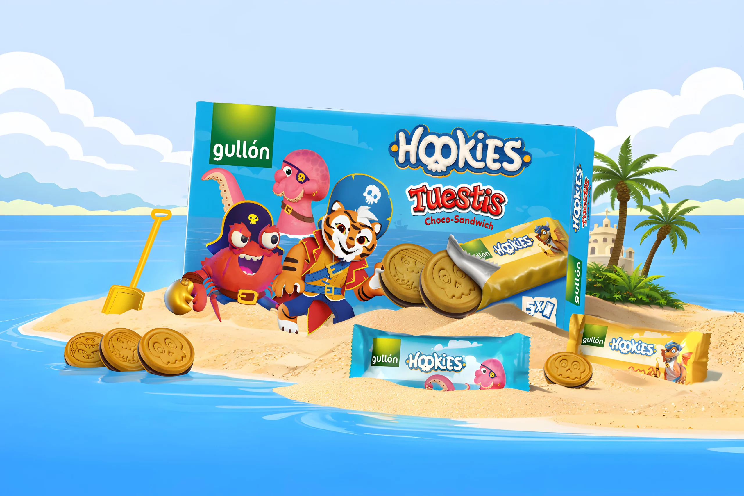 Galletas Gullon hookies Choco Sandwich