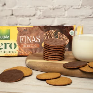 Galletas finas chocolate gullon zero sin azucares