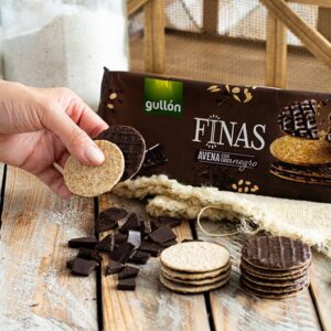 Galletas Finas Avena Choco Negro