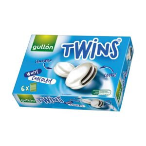 Galletas Twins bañadas en Chocolate Blanco