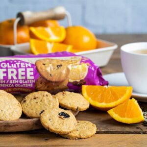 Galletas Avena Naranja Sin Gluten