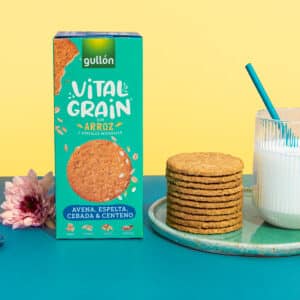Galletas Con Arroz Avena Espelta Cebada Centeno Vitalgrain