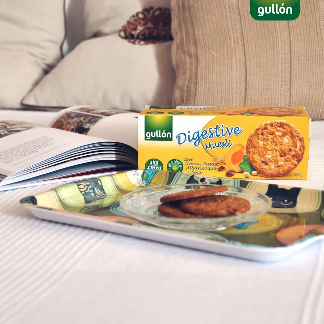 Digestive Muesli galletas gullon