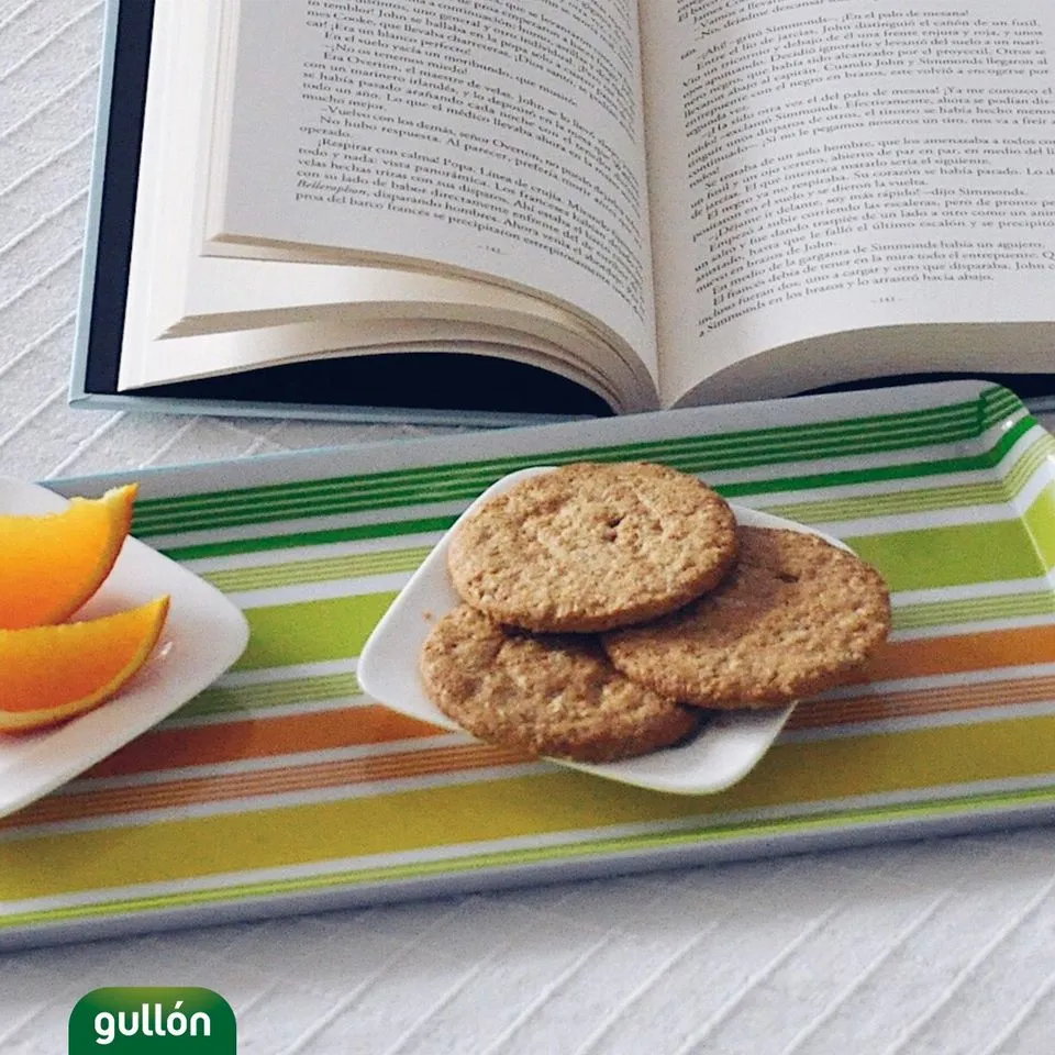 Galletas Digestive Gullón avena naranja