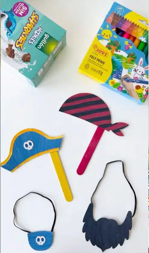 Manualidad Gullón Hookies Manualidad Disfraz Pirata