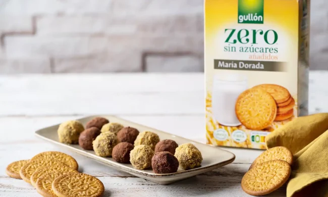Recetas de bocaditos de Galletas Gullón con relleno de calabaza para Halloween