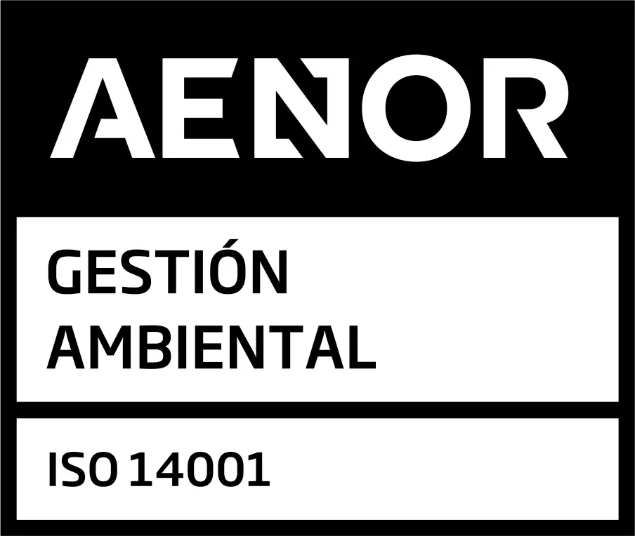 Sello AENOR ISO 14001 Galletas Gullón Certificado