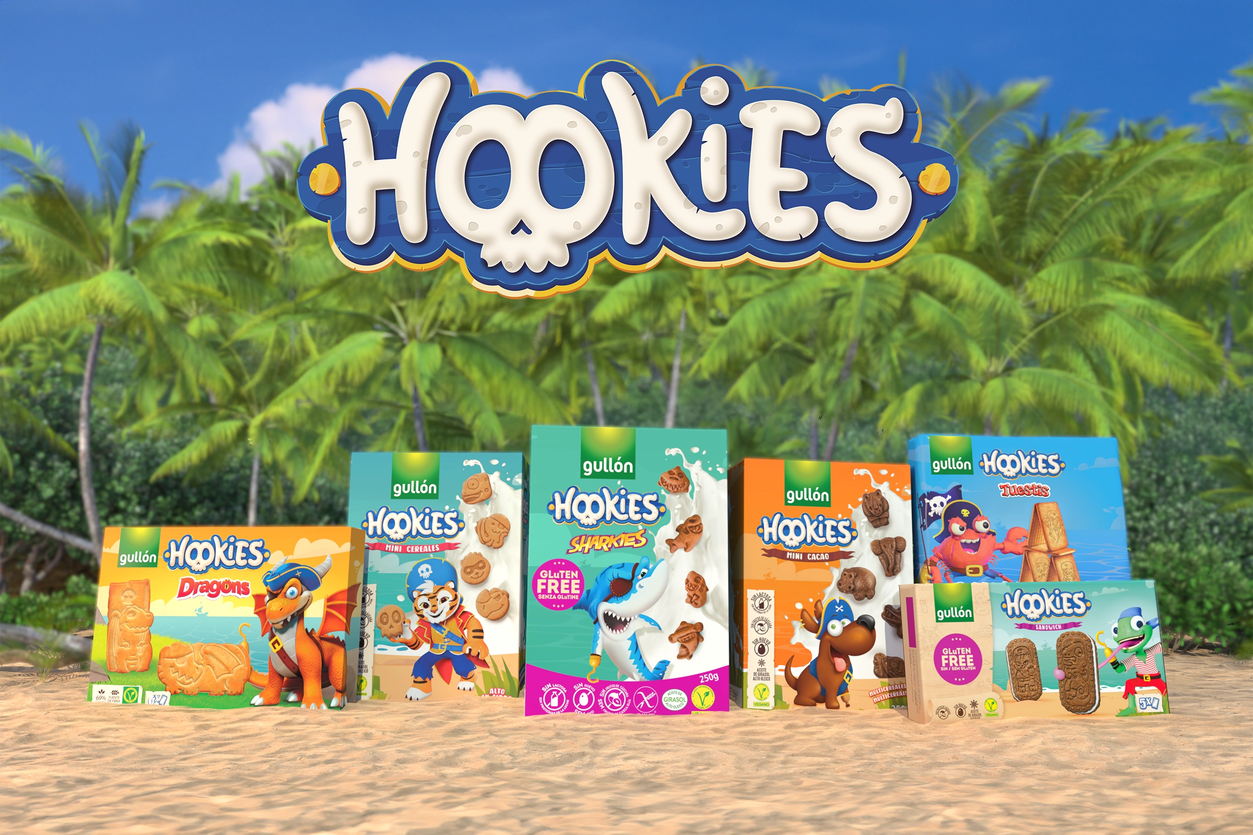 Galletas Gullón Hookies infantiles para niños