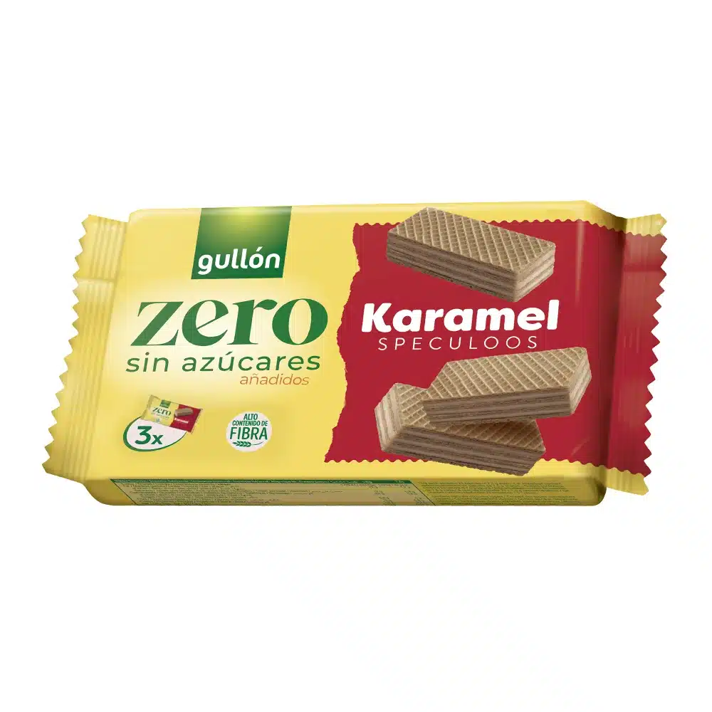 Galletas Gullón Zero Sin Azúcares Barquillo Karamel Speculoos