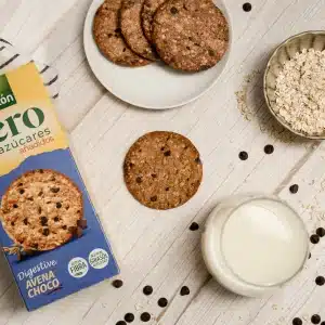 Galletas Digestive Avena Chocolate Zero Gullón 250526