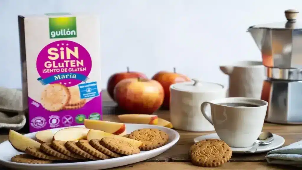 Galletas María Sin Gluten Gullón con café