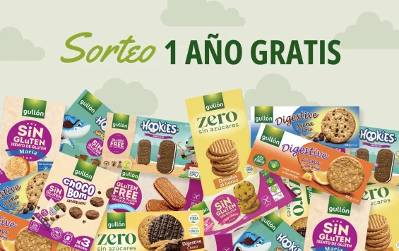 gullon sorteo un año gratis galletas